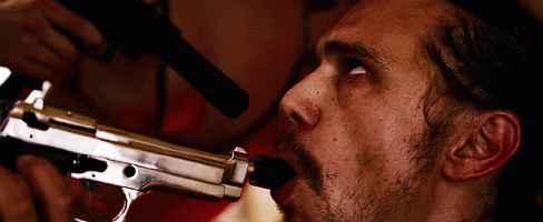 On a related note, here’s James Franco fellating a pistol. Don’t worry about it.