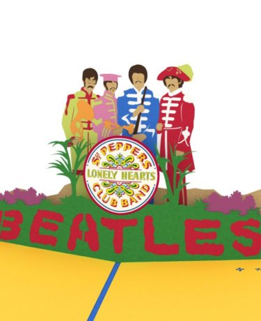 The Beatles Sgt. Pepper 3D Card