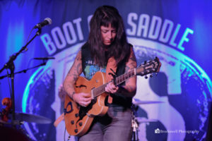 The Huntress and Holder Of Hands performing at the Boot & Saddle - Philadelphia, Pa
